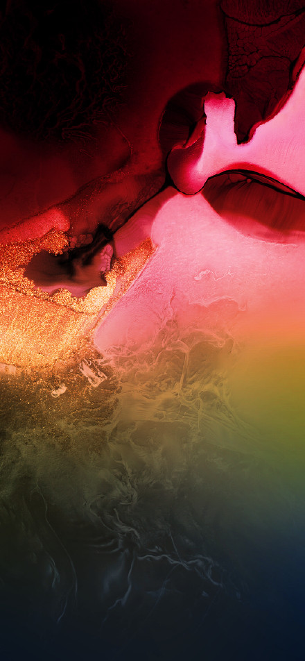 Dark color phone wallpaper, abstract, flowing