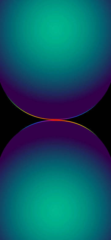 Gradient Abstract Sphere Iphone Wallpaper