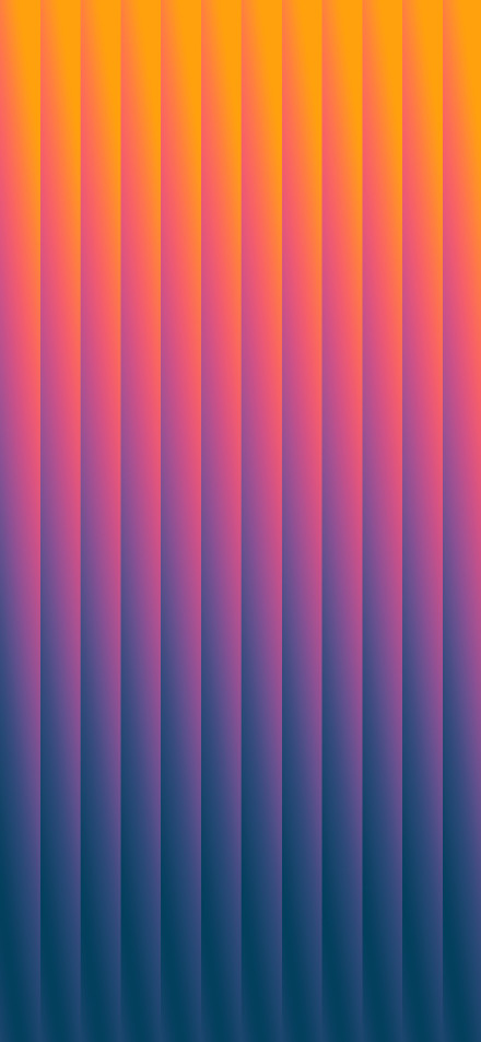 Vertical Stripes in Pink and Orange Gradient Wallpaper