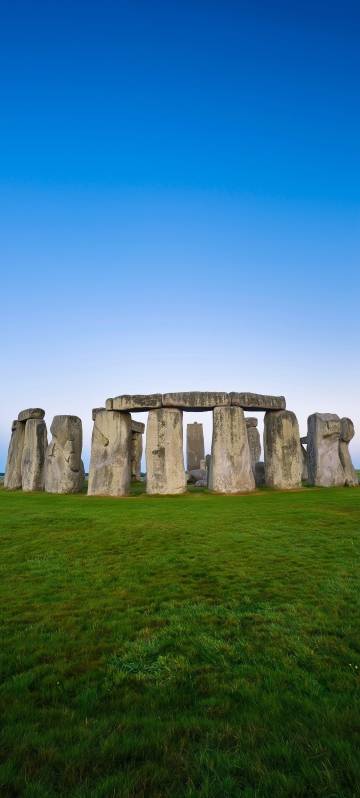 Stonehenge Sunrise Landscape Phone Wallpaper