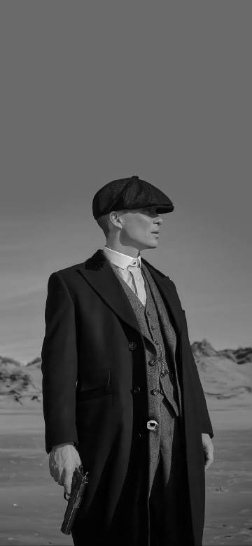 Phone wallpaper: Thomas Shelby from Peaky Blinders