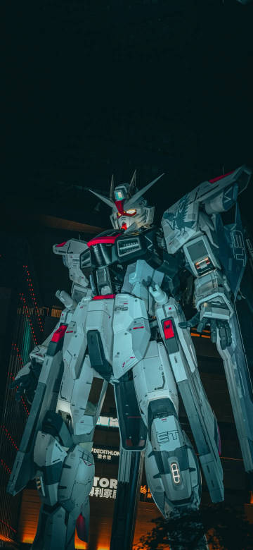 Cool Giant Gundam Model Wallpaper
