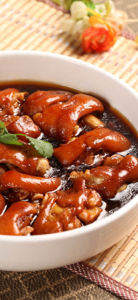 Braised Pork Knuckles Wallpaper: Delicious, Chinese, Stew, Home-style