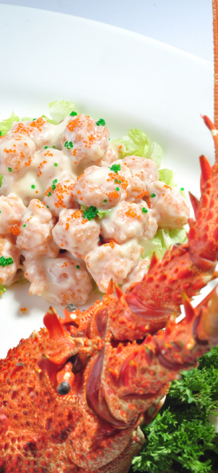 Tasty Chinese Creamy Shrimp Balls 4K Wallpaper