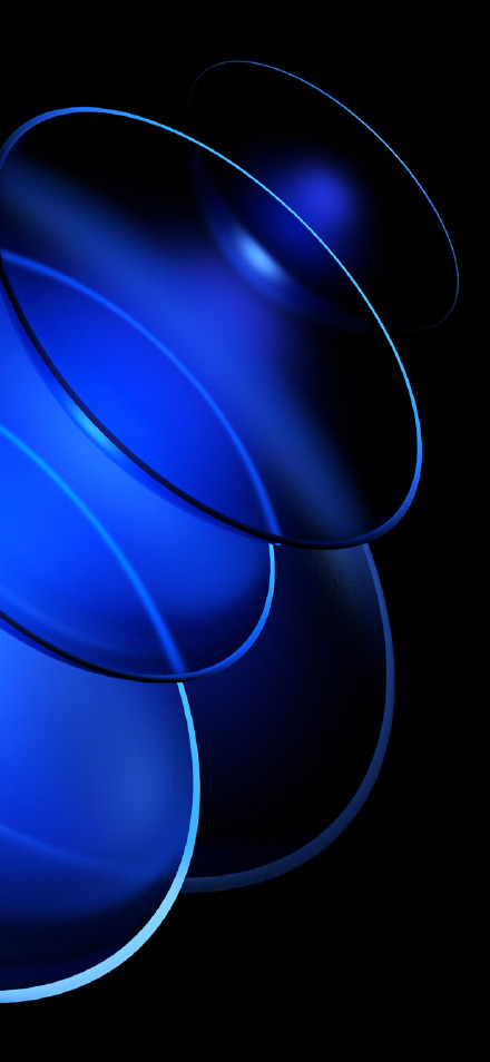 Honor 90GT wallpaper: abstract, blue, elegant, minimalist