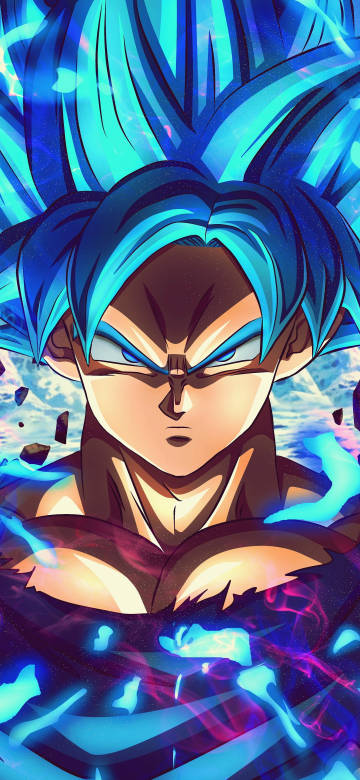 Dragon Ball Wallpaper: Goku Super Saiyan Close-Up