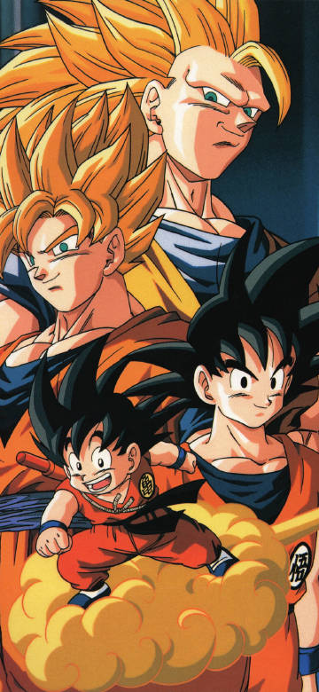 Dragon Ball Z Wallpaper: Son Goku, Super Saiyan, SSJ3, Goku Evolution