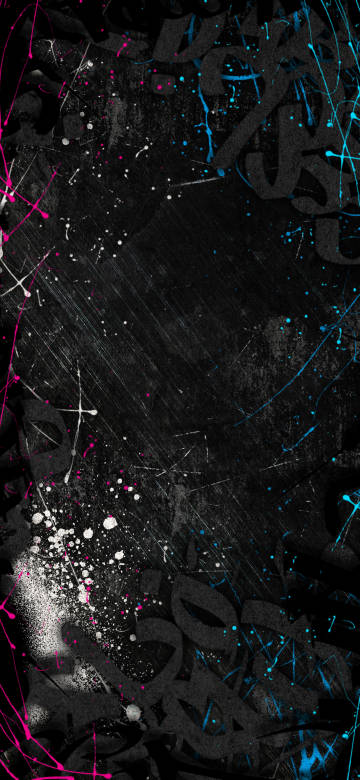 Abstract Graffiti and Paint Spla