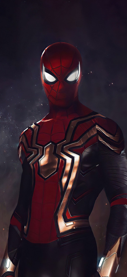 Spider-Man in Advanced Suit 4K UHD Wallpaper