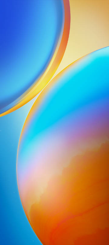 Abstract Color Flow Wallpaper, B