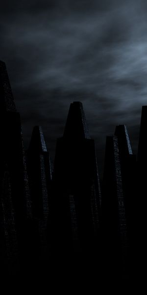 Phone wallpaper: City, Dark free download