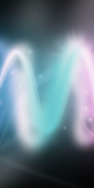 Phone wallpaper: Motley, Wavy, Multicolored, Faded, Abstract free download