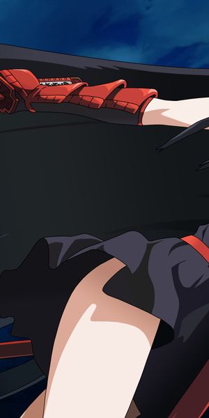 Akame from Akame ga Kill! - Dynamic Night Scene Wallpaper for Your Phone