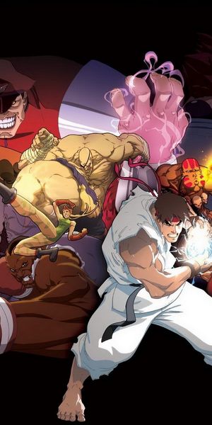 Dynamic Street Fighter Characters - Perfect Mobile Wallpaper