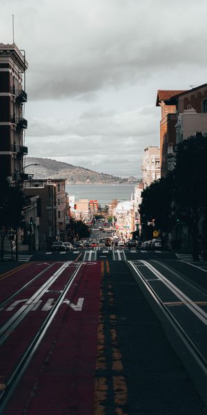 Iconic Street View of a Vibrant City