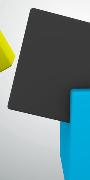 Vibrant 4K Mobile Wallpaper Featuring Colorful Abstract Cubes in Motion