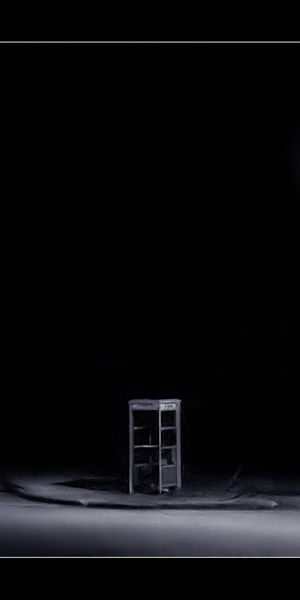 Phone wallpaper: Night, Photography, Telephone Booth free download