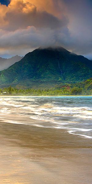 Phone wallpaper: Beach, Ocean, Earth, Hawaii free download