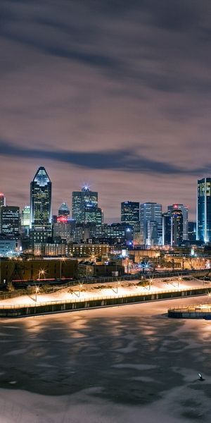Phone wallpaper: Cities, Landscape, Night free download