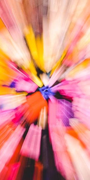 Phone wallpaper: Glare, Smooth, Light, Multicolored, Motley, Shine, Blur, Abstract free download