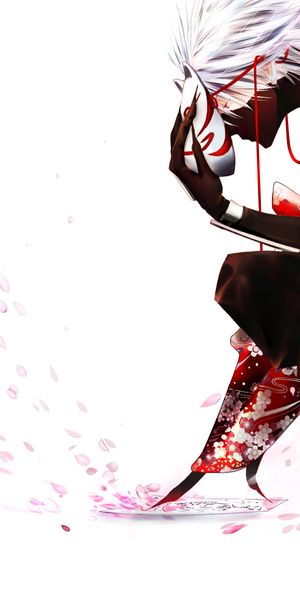 Kakashi Hatake - Elegant Anime Wallpaper from Naruto