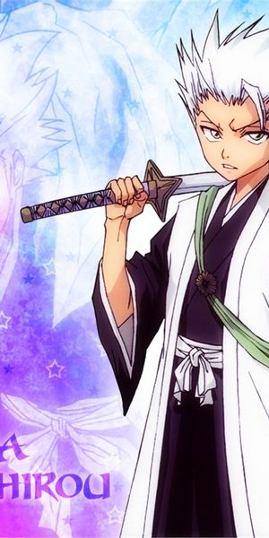 High-Quality iPhone Wallpaper Featuring Tōshirō Hitsugaya from Bleach
