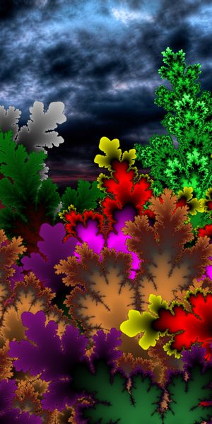Vibrant Abstract Multicolored Background for Your Phone