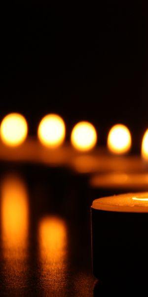 Phone wallpaper: Flame, Blur, Candle, Photography free download