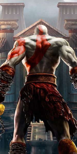 God of War: Kratos Mobile Wallpaper
