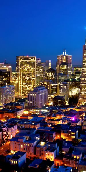 Phone wallpaper: Cities, Megalopolis, Building, View From Above, Megapolis, City, Sky, California fr