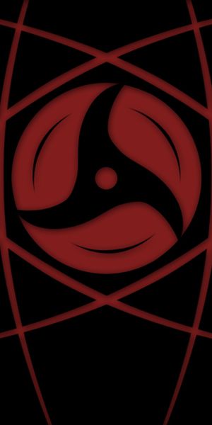 Red Mangekyō Sharingan: Iconic Anime Wallpaper for Naruto Enthusiasts