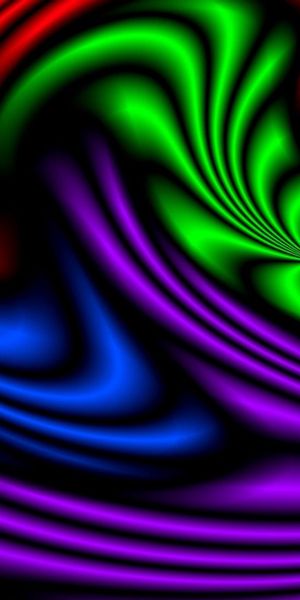 Multicolored Abstract Phone Wallpaper: Light Patterns and Vibrant Swirls