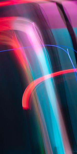 Vibrant Abstract Light Streaks Wallpaper