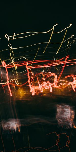 Phone wallpaper: Long Exposure, Smooth, Light, Glow, Abstract, Blur, Shine free download