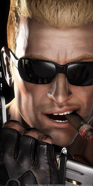 Phone wallpaper: Duke Nukem, People, Men, Games free download