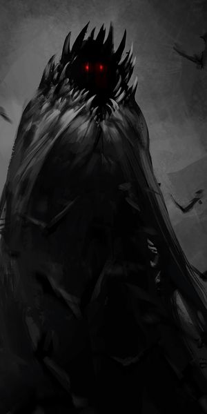 Dark Demon Art Wallpaper - Mysterious and Captivating