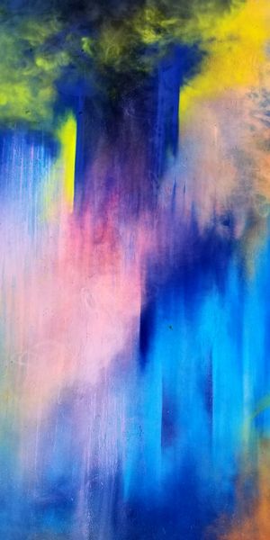 Phone wallpaper: Paint, Motley, Multicolored, Surface, Abstract free download