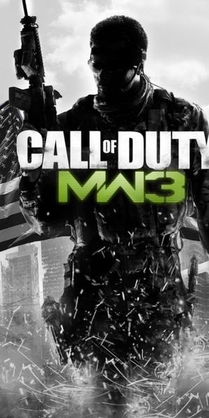 Epic Call of Duty MW3 Mobile Wallpaper Featuring Gray Combat Scene