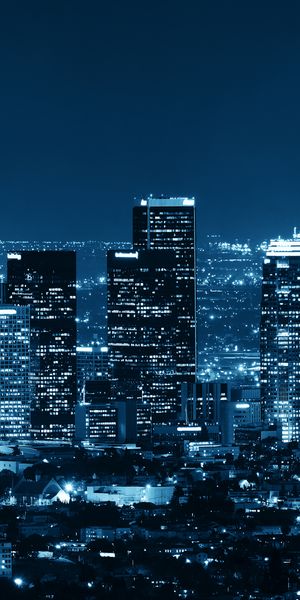 Night Cityscape of Los Angeles