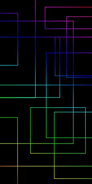 Vibrant Multicolored Lines Abstract Wallpaper