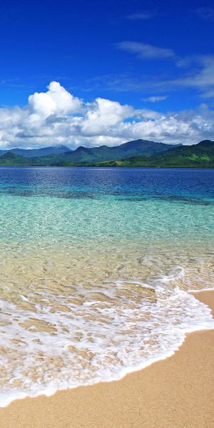Breathtaking Beach View with Crystal Clear Sea and Soft Sand