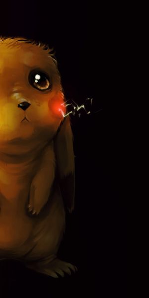 Sad Pikachu: The Perfect Phone Wallpaper for Pokémon Fans