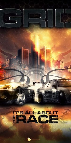 Dynamic GRID Racing Wallpaper: It's All About the Race