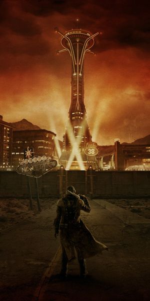 Epic Fallout: New Vegas Scene for Your Phone Wallpaper