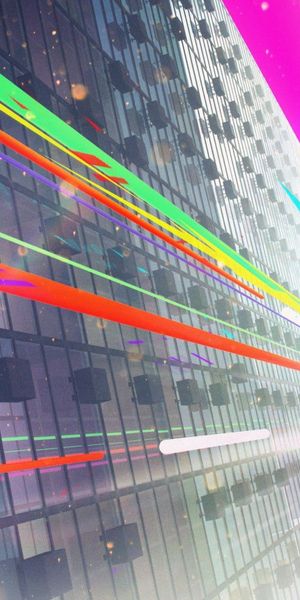 Dynamic Multicolored Abstract Mobile Wallpaper for a Lively Aesthetic