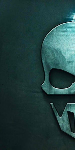 Ghost Recon: Future Soldier Turquoise Skull Wallpaper
