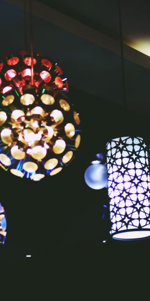 Phone wallpaper: Lights, Miscellaneous, Illumination, Lighting, Motley, Miscellanea, Multicolored, L