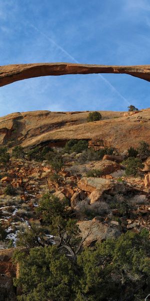 Phone wallpaper: Bush, Wilderness, Stone, Bridge, Mountains, Photography, Mountain, Earth, Cloud, Sk
