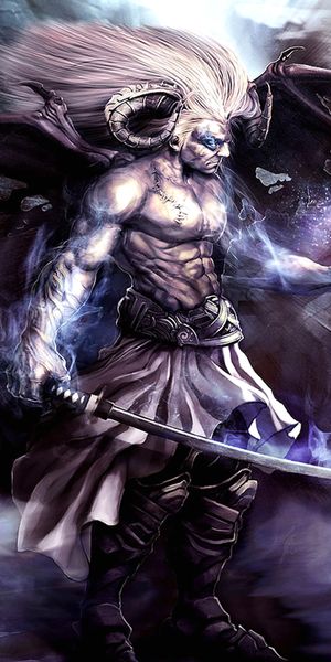 Phone wallpaper: Demon, Dark free download