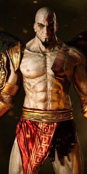 Kratos from God of War - Perfect Phone Wallpaper